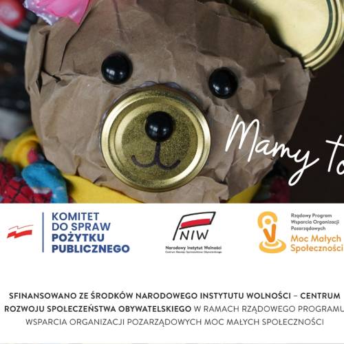 Fundacja Unimetal Recycling z dofinansowaniem dla projektu „Miś z odzysku”